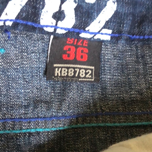 KB8782 Men’s jeans size 36, 100% cotton great condition vintage zero flaws nice! - Picture 5 of 14